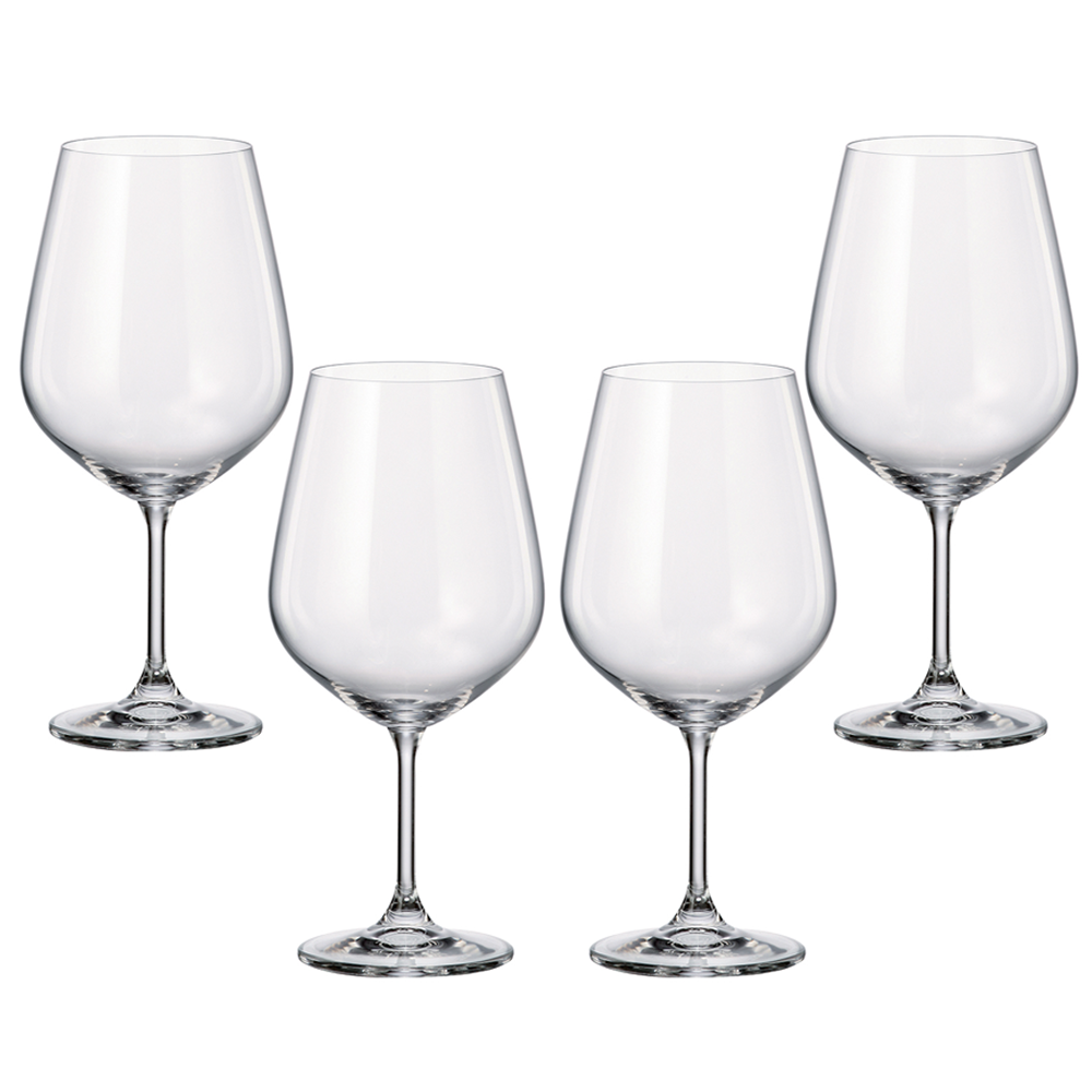  LUNA & MANTHA Red Wine Glasses, Set of 4