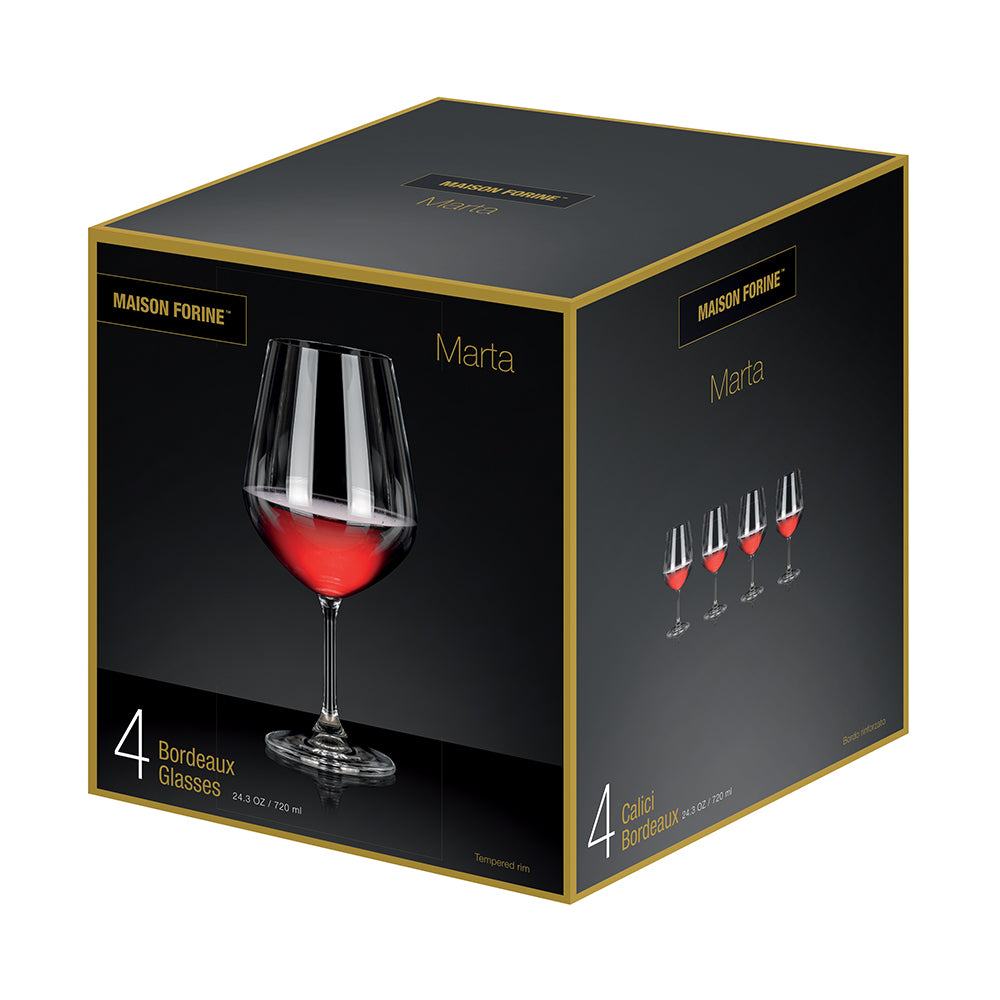 
                  
                    Maison Forine MARTA Red wine box set of 4 720ml
                  
                