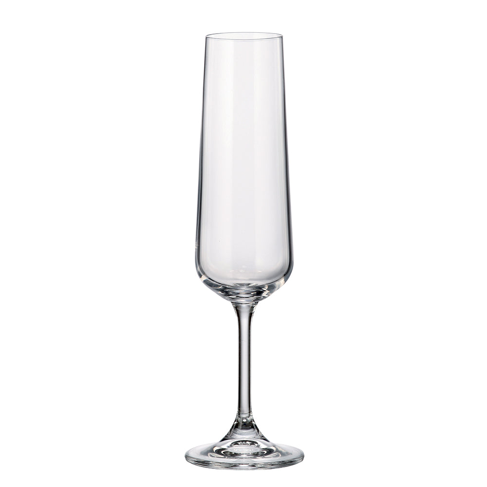 Moderna Champagne Flute Glasses (set of 4)