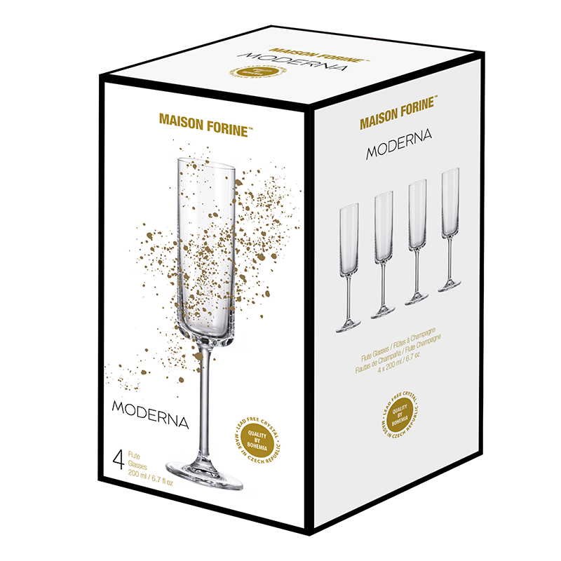 
                  
                    Moderna Champagne Flute Glass (set of 4)
                  
                